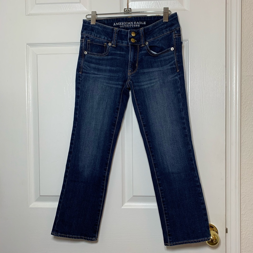 American Eagle crop jeans